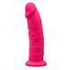 Фалоімітатор SilexD Oscar Pink (MODEL 2 size 9in), двошаровий, силікон + Silexpan, діаметр 5,4см &mdash; фото 1 з 3