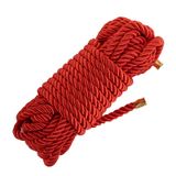 Мотузка для шибарі LOCKINK SEVANDA Shibari Pratice Rope Red, 8 метрів - SX0879