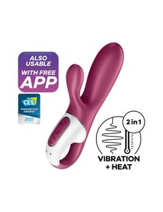 Смарт вибратор кролик с подогревом Satisfyer Hot Bunny - SO6086