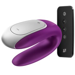 Смарт-вібратор для пар Satisfyer Double Fun (Violet) Фиолетовый 1