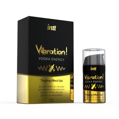 Жидкий вибратор Intt Vibration Vodka 15 мл  1
