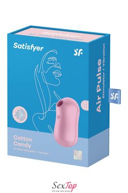 Вакуумный стимулятор с вибрацией Satisfyer Cotton Candy Lilac SO6283 фото