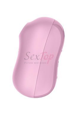 Вакуумний стимулятор із вібрацією Satisfyer Cotton Candy Lilac - фото товару 4