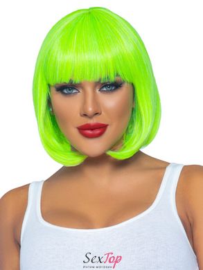 Перука Leg Avenue 12″ Neon short bob wig Neon Green SO8595 фото