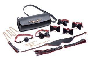 Набор для BDSM Master Series Bow - Luxury BDSM Set With Travel Bag - SO8796