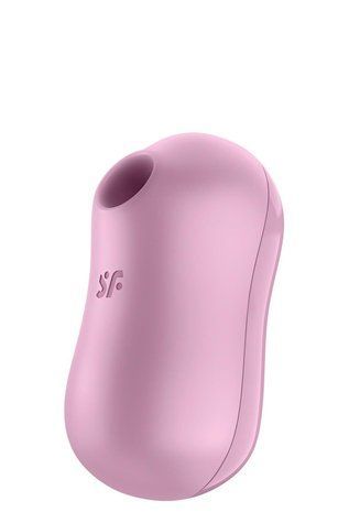 Вакуумний стимулятор із вібрацією Satisfyer Cotton Candy Lilac - фото товару 1