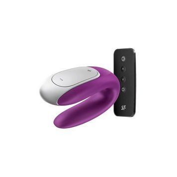 Стимулятор Double Fun Satisfyer Purple для пар,  - 1