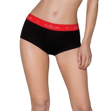 Трусики-шортики Passion PS003 PANTIES black, size S,  - 1