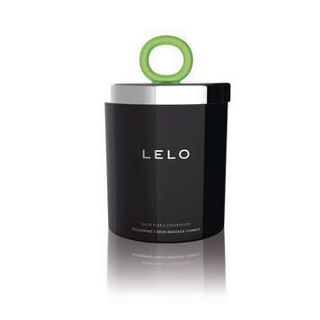 Масажна свічка LELO Massage Candle Snow Pear & Cedarwood, соєвий віск, 36 годин горіння,  - 1