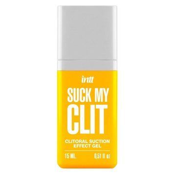 Смоктайзер для клитора Intt Suck My Clit Tropical Mango (15 мл), манго, гель с эффектом посасывания,  - 1