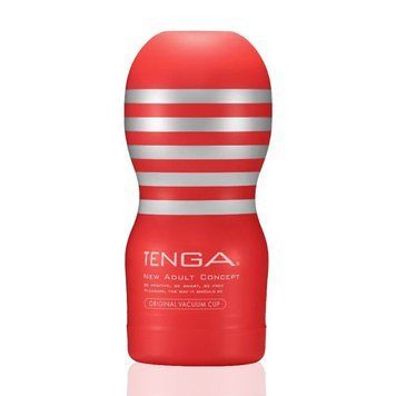 Мастурбатор Tenga Deep Throat (Original Vacuum) Cup (глибоке горло) з вакуумною стимуляцією, Білий - 1