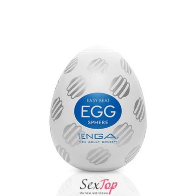 Мастурбатор-яйцо Tenga Egg Sphere с многоуровневым рельефом SO5491 фото