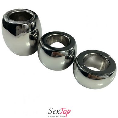 Утяжелитель кольцо для яичек Magnetic Ball Stretcher Arc Large IXI58230 фото