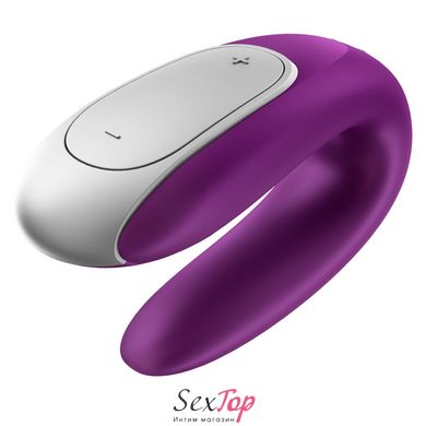 Смарт-вибратор для пар Satisfyer Double Fun (Violet) с пультом ДУ SO5059 фото