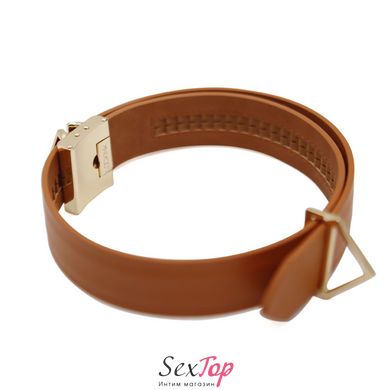 Поводок LOCKINK Tied Collar with Leash Set - Brown - SX0828