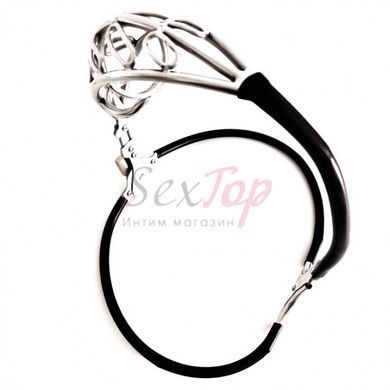 Newest Male Stainles Steel Adjustable Chastity Belt Device PINK ZC205 &mdash;  фото товара 3