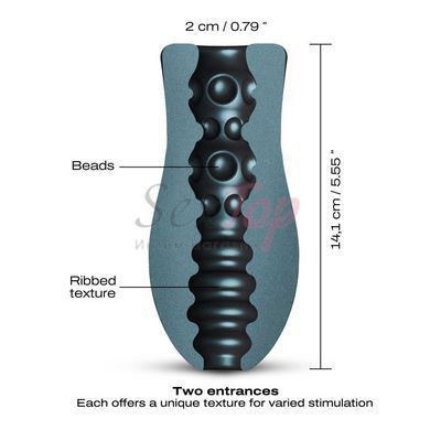 Мастурбатор Dorcel Sili-Cup Dual Sensation &mdash;  фото товара 5
