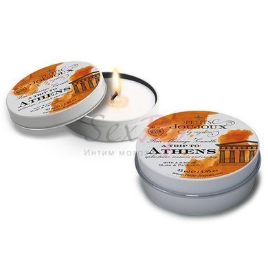 Массажная свечa Petits Joujoux - Athens - Musk and Patchouli (43 мл) с афродизиаками &mdash;  фото товара 2