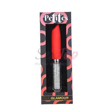 Вибратор Petites Lil&rsquo; Glamour Vibrator - Red &mdash;  фото товара 6