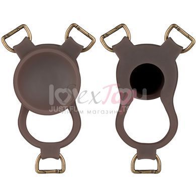 Страпон ременной полый мужской черного цвета Lovetoy Ingen 9 Enhanced Set размеры XS/S/M &mdash;  фото товара 4