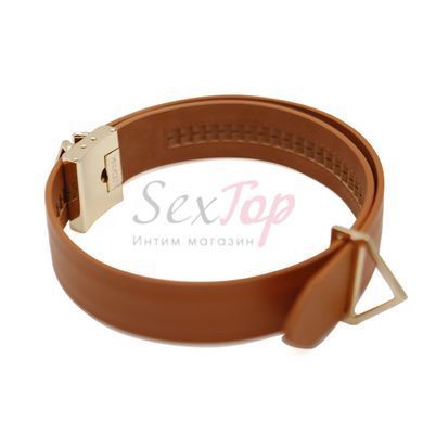 Поводок LOCKINK Tied Collar with Leash Set - Brown &mdash;  фото товара 7