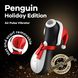 Вакуумный вибратор пингвин Satisfyer Penguin Holiday Edition, в шапочке и шарфе SO8777 фото 7