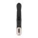 Вібратор-кролик Rosy Gold - Rabbit Vibrator with thrusting function - Black &mdash; фото 3 з 11
