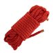 Мотузка для шибарі LOCKINK SEVANDA Shibari Pratice Rope Red, 8 метрів - SX0879 1