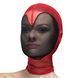 Маска сердце сетка с полностью закрытым лицом Feral Feelings - Hearts Mask Red/Black &mdash; фото 1 из 2