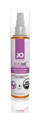 Спрей для тіла і інтимних зон System JO Feminine Spray Berry Body (120 мл) з ароматом ягід, USDA SO1699 фото