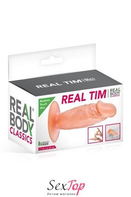 Фалоімітатор Real Body — Real Tim Flash, TPE, діаметр 3,4 см SO2216 фото