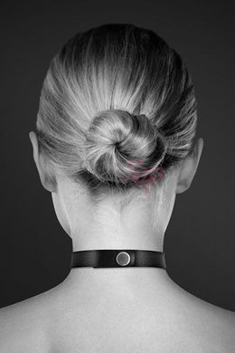 Чокер з двома кільцями Bijoux Pour Toi - TWO RINGS, екошкіра - фото товару 2