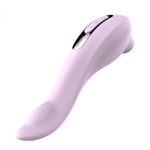 Вакуумный вибратор 3-в-1 Leten Sucking Vibrator (вакуум, вибрация, массажные движения язычка) - SO3021