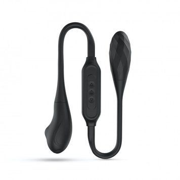 Вибратор на гибкой сцепке со стимуляцией пальчиком Dorcel DUAL EXPLORER,  - 1