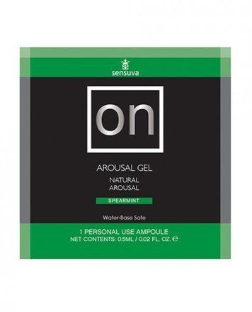 Пробник возбуждающего геля Sensuva &mdash; ON Arousal Gel for Her Spearmint (6 мл) &mdash;  фото товара 1