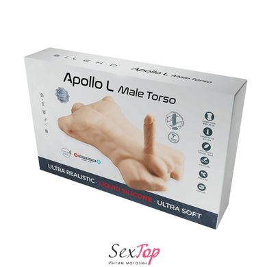 Мужской торс с членом SilexD Apollo L Male Torso, суперреалистичный, термореактивный - SO9936