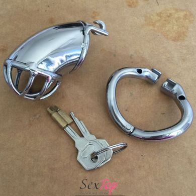 New Stainless Steel Male Chastity Device / Stainless Steel Chastity Cage IXI50009 фото