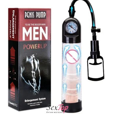 Вакуумная помпа Men Powerup со стрелочным манометром и ручным насосом SO8704 фото