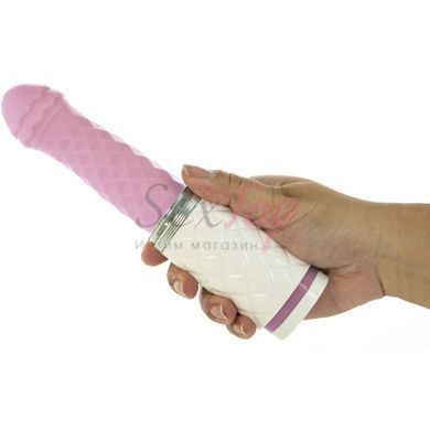 Розкішний вібратор-пульсатор Pillow Talk з присоскою - Feisty Thrusting Vibrator - фото товару 5