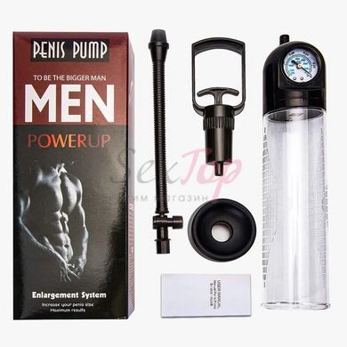 Вакуумная помпа Men Powerup со стрелочным манометром и ручным насосом &mdash;  фото товара 6