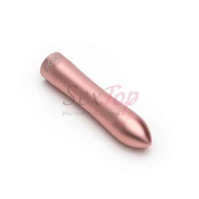 Мощная вибропуля DOXY ROSE GOLD в металлическом кейсе, ультрагладкая, 7 режимов &mdash;  фото товара 2