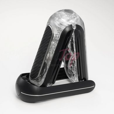 Мастурбатор Tenga Flip Zero Gravity Electronic Vibration Black - фото товару 2