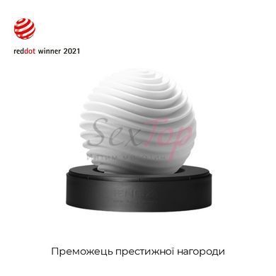 Мастурбатор Tenga Geo Aqua, новий матеріал, ніжні хвилі, новий ступінь розвитку Tenga Egg - фото товару 3
