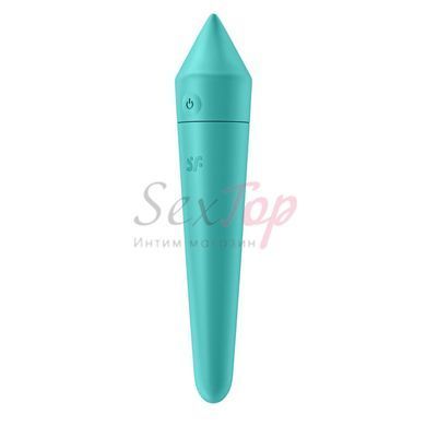 Смарт мини-вибратор Satisfyer Ultra Power Bullet 8 Turquoise &mdash;  фото товара 2