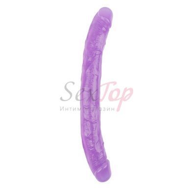 Фаллоимитатор двухсторонний фиолетовый Chisa 12.8 Inch Dildo &mdash;  фото товара 5
