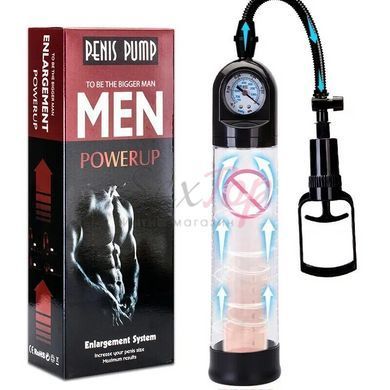 Вакуумная помпа Men Powerup со стрелочным манометром и ручным насосом &mdash;  фото товара 2