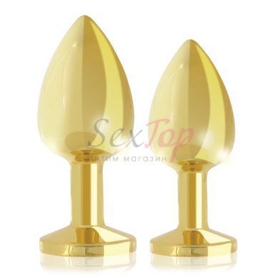 Набір металевих анальних пробок із кристалом RIANNE S &ndash; Booty Plug Luxury Set, діаметр 3 та 3,5 см - фото товару 4