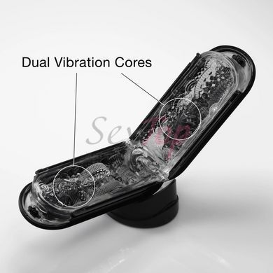 Мастурбатор Tenga Flip Zero Gravity Electronic Vibration Black - фото товару 6