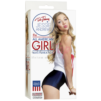 Мастурбатор-вагіна Doc Johnson Jessie Andrews - The All American Pussy - фото товару 2
