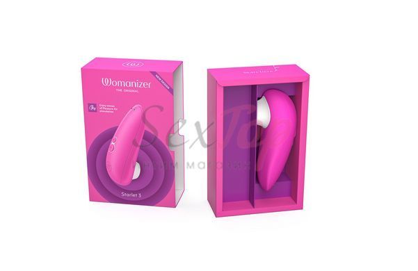 Вакуумный клиторальный стимулятор Womanizer Starlet 3 PINK &mdash;  фото товара 5